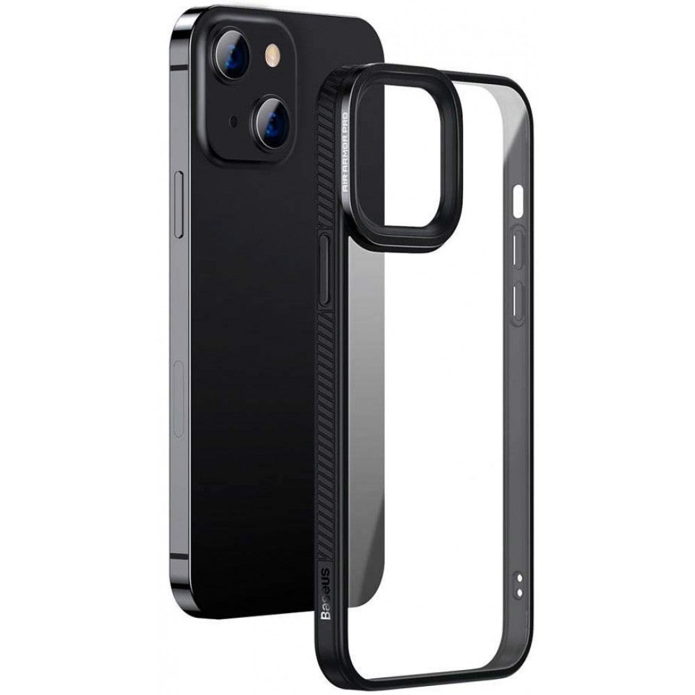 Чехол для iPhone 13 Baseus Crystal Phone Case Black ARJT000001