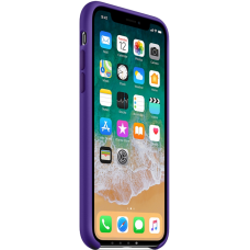 Чехол для iPhone X, цвет фиолетовый