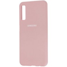 Чехол для Samsung Galaxy A7 2018 Soft Touch розовый