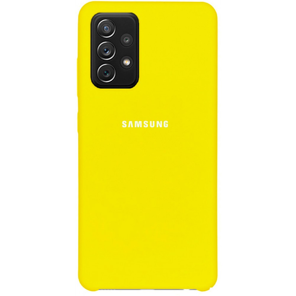 Чехол для Samsung Galaxy A32 Soft Touch желтый