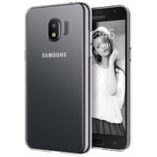Чехол для Samsung Galaxy J2 2018 силиконовый прозрачный