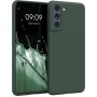 Чехол для Samsung Galaxy S21 FE Soft Touch темно-зеленый