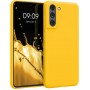 Чехол для Samsung Galaxy S21 FE Soft Touch Желтый