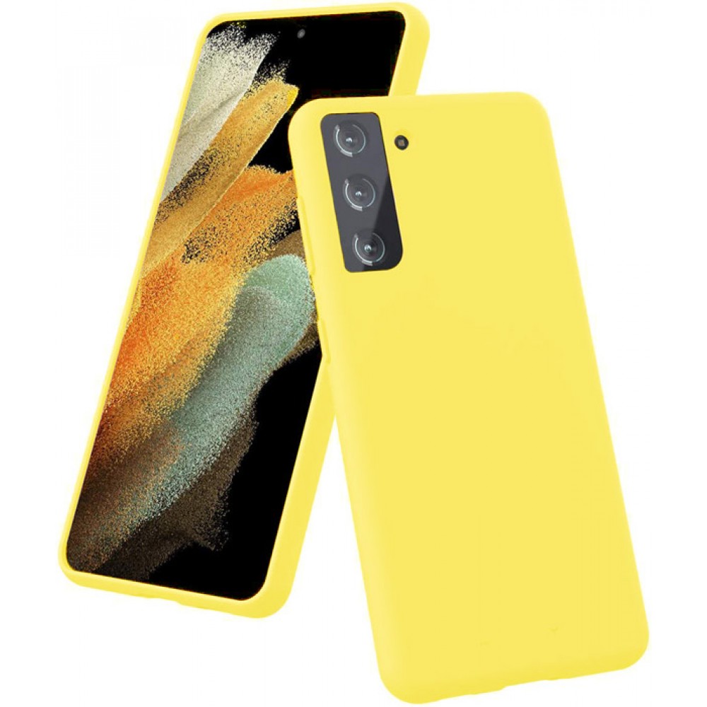 Чехол для Samsung Galaxy S21 Plus Brono Case желтый