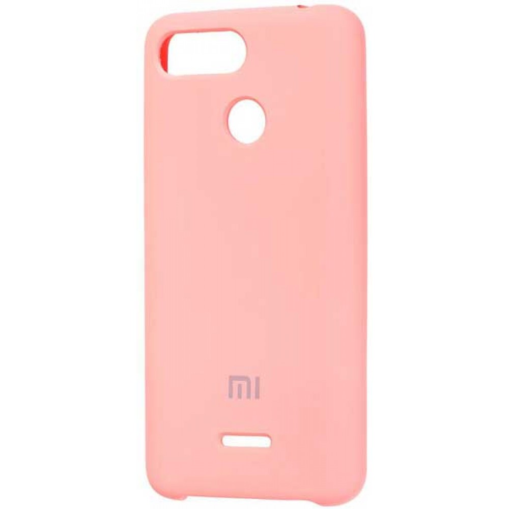 Чехол для Xiaomi Redmi 6 Soft Touch розовый Чехол для Xiaomi Redmi 6 Soft Touch розовый