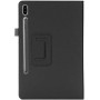 Чехол для Samsung Galaxy Tab S7 FE кожаный черный