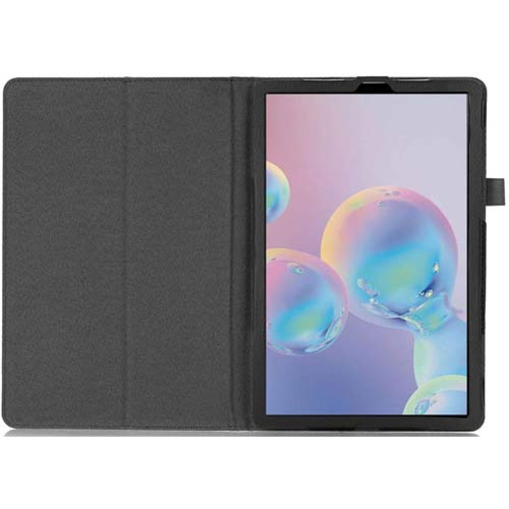Чехол для Samsung Galaxy Tab S6 10.5 SM-T860 / SM-T865 кожаный черный ...