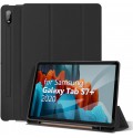 Чехол для Samsung Galaxy Tab S7 Plus с креплением под стилус черный