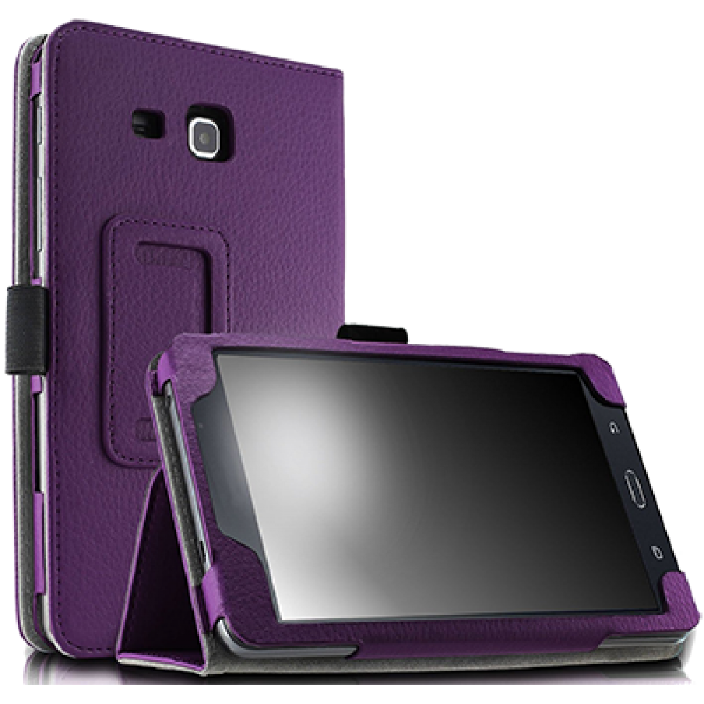 Чехол для планшета Samsung Galaxy Tab A 7.0 2016 кожаный фиолетовый Чехол для планшета Samsung Galaxy Tab A 7.0 2016 кожаный фиолетовый