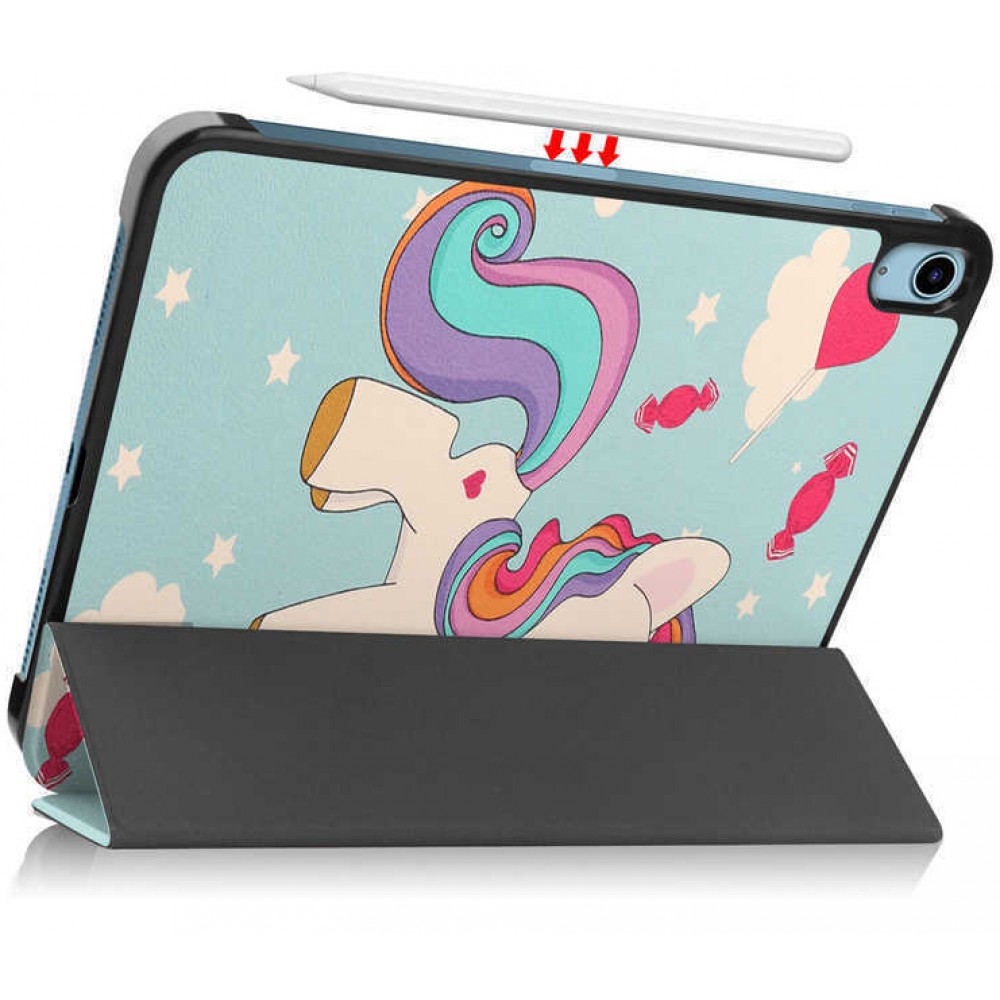 Чехол для iPad 10.9 2022 с рисунком Unicorn