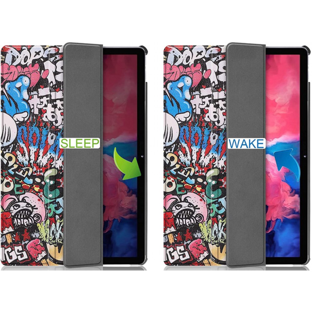 Чехол для Lenovo Tab P11 с рисунком Graffiti. Аксессуары для планшета ...