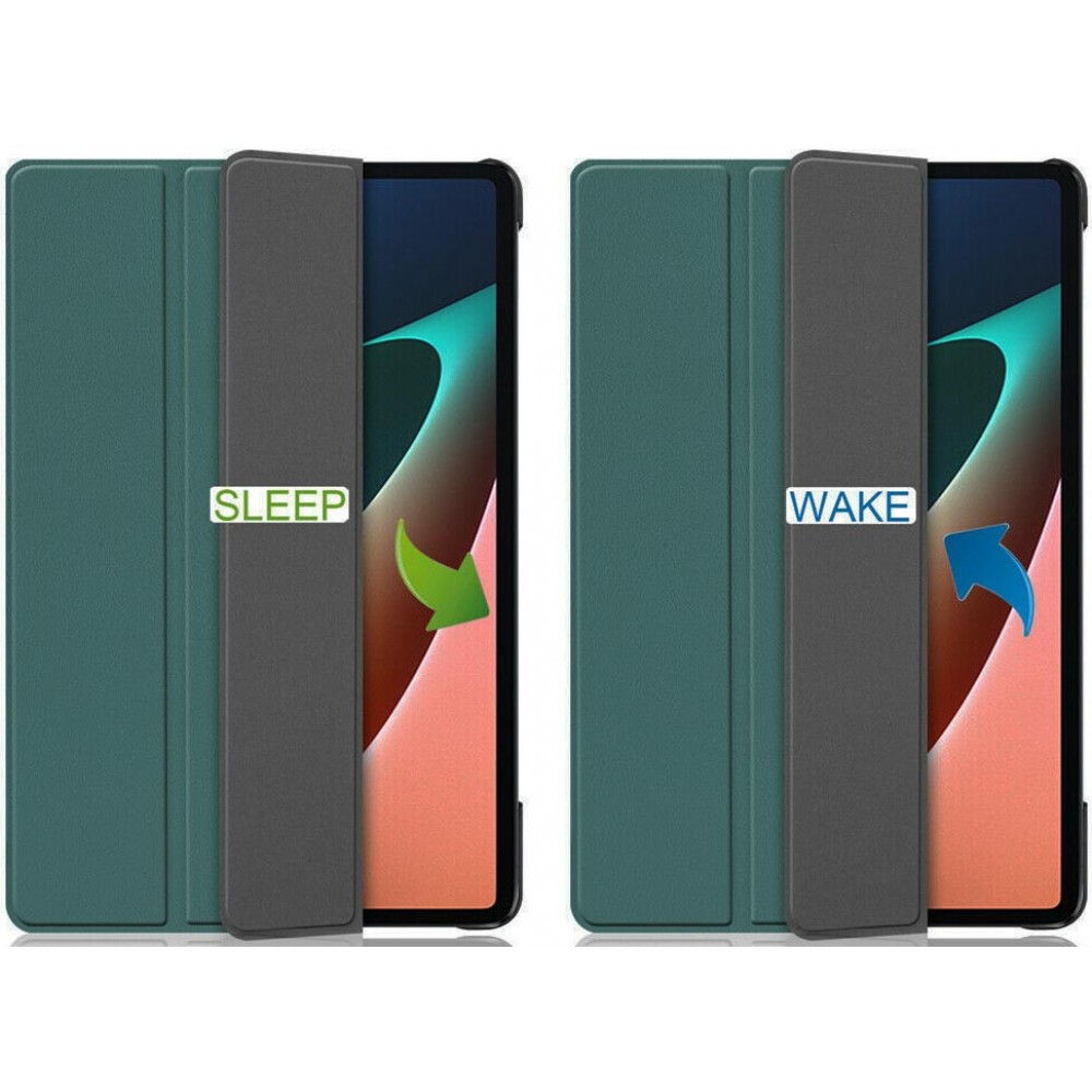 Чехол для Xiaomi Pad 5 / Pad 5 Pro темно-зеленый