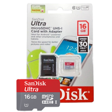 SanDisk Ultra MicroSDHC 16 GB UHS-I Class 10 